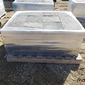 (1) Pallet of Keystone Products (12" x 12" x 2 3/8") Grey Patio Stones (Approx 120)
 UNRESERVED