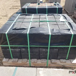 (1) Pallet of Keystone Products (12" x 12" x 2 3/8") Charcoal Red River Paver Patio Stones
 UNRESERVED
