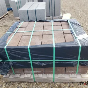 (1) Pallet of Keystone Products (12" x 12" x 2 3/8") Brown Red River Paver Patio Stones
 UNRESERVED