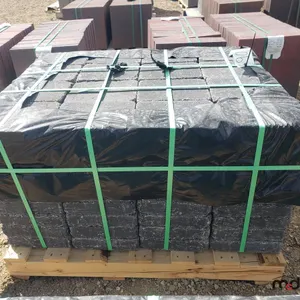 (1) Pallet of Keystone Products (8" x 10" x 2 3/8") Charcoal Roman Paver Patio Stones
 UNRESERVED