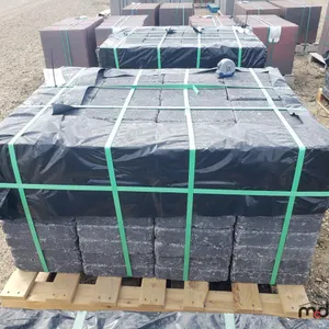 (1) Pallet of Keystone Products (8" x 10" x 2 3/8") Charcoal Roman Paver Patio Stones
 UNRESERVED