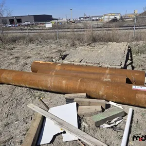 (3) Lengths of 16'' Concrete Filled Pipe
 UNRESERVED