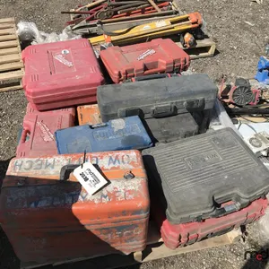 Milwaukee Cordless Drill, Milwaukee Hole-Hang Kit, Uponor Expansion Tool, Milwaukee Sawzall, Makita 6910 Impact Wrench, DeWalt Drill & Misc. Tools.
 