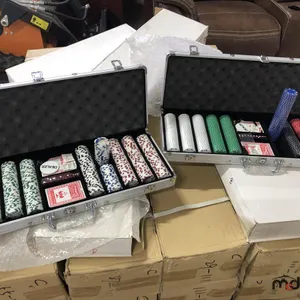 (6) Sets of Poker Chips (Chip Style Varies)
 UNRESERVED