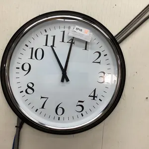 LARGE. ROUND WALL CLOCK - BATTERY
