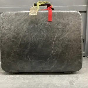 VINTAGE "CLASSIC" HARD SIDED SUITCASE - ON WHEELS