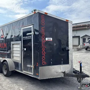 2013 Bendron 14'x8' T/A Remorque Fermée
 UNRESERVED