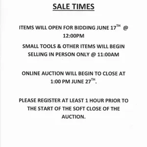 SALE TIMES