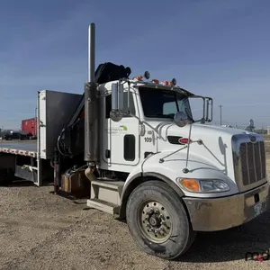 2008 Peterbilt 340 T/A Hiab 200 C-5 Knuckle Boom Truck