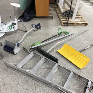 Electric Snow Shovel, Electric Rototiller, 6' Aluminum Ladder, Roof Rake and Shovel
 UNRESERVED