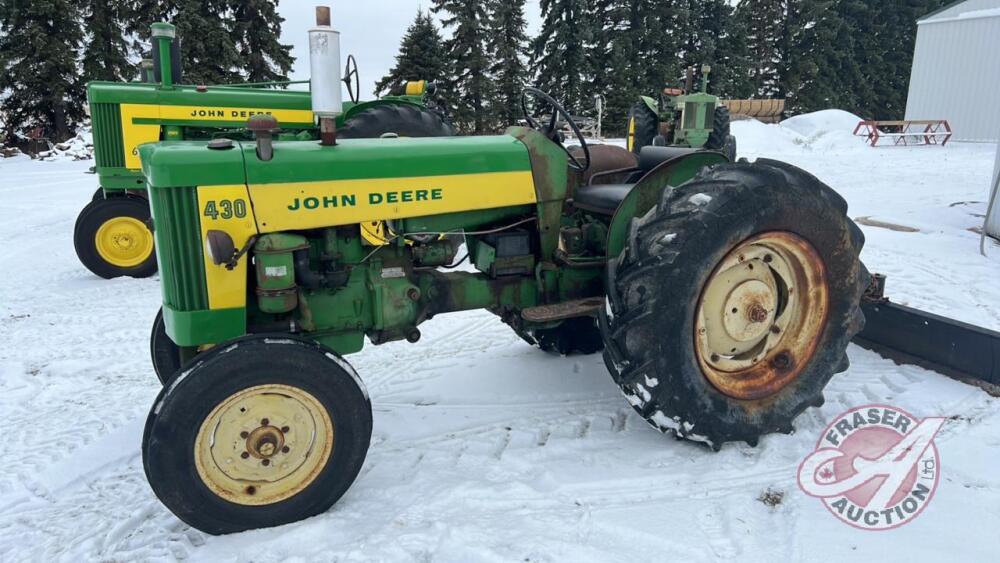 JD 430 Utility tractor s/n141259