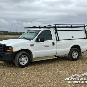 2007 FORD F350 XL SUPER DUTY SINGLE CAB PICKUP