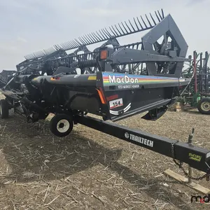 2005 MacDon 973 Harvest Header w/ Trailer
 UNRESERVED