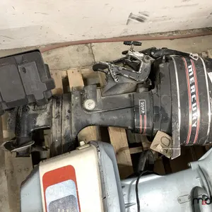 Mercury 20 HP Boat Motor and Battery Box
 UNRESERVED