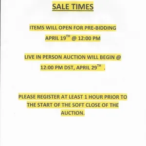 SALE TIMES