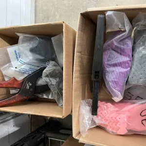 2 - BOXES OF LIVESTOCK TAGS & PLIERS
