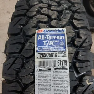 2 - NEW BF GOODRICH ALL TERRAIN LT 265/75/R16