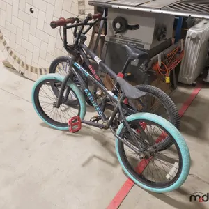 BMX Blue Tires Bike & Black BMX Bike
 UNRESERVED