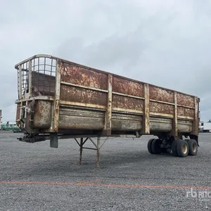 1986 Clement 36 ft T/A End Dump Trailer