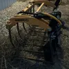 Agromec manure fork with grapple