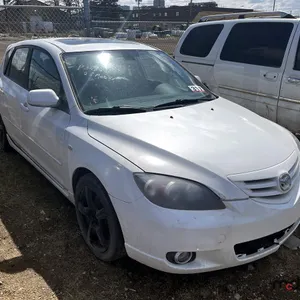 IMPOUND UNIT: 2006 Mazda 3 Car (White)
 UNRESERVED