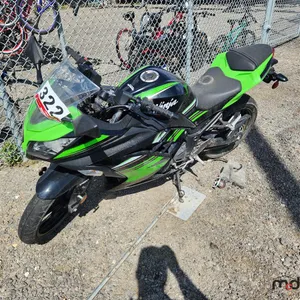 IMPOUND UNIT: 2016 Kawaski Ninja Motorcycle (Green)
 UNRESERVED