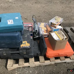 Construction Screws, S-B Clamps, Paslode Nail Gun, Ramset Nail Gun, Makita Jigsaw, DeWalt Socket Set and More
 UNRESERVED
