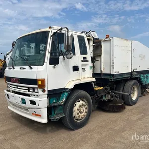 1990 Elgin Eagle Series F on 1990 GMC 7000 Sweeper Truck