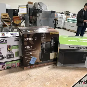 Keurig, Hamilton Beach Microwave and Ninja Food Processor
 UNRESERVED