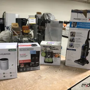 Bissell Vacuum, Hamilton Beach Shaved Ice Treat Maker, Coffee Maker and Air Purifier
 UNRESERVED