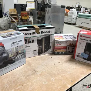 Dirt Devil Vacuum, Hamilton Beach Coffee Maker, Honeywell Humidifier and Toaster
 UNRESERVED