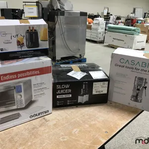 Gourmia Air Fryer, Slow Juicer, Casa Brews Home Barista and Toaster
 UNRESERVED