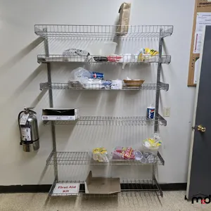 Floating Wire Shelf & Contents
 UNRESERVED