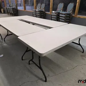 (4) Lifetime (6'x2'6"x2'5") Plastic Table
 UNRESERVED