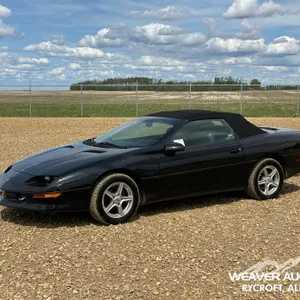 1995 CHEVROLET CAMARO Z28 CONVERTIBLE RAG TOP CAR