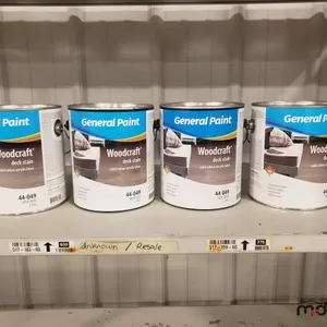 (4) Cans of General Paint Woodcraft Solid Colour Acrylic Deep Base Deck Stain 
 UNRESERVED