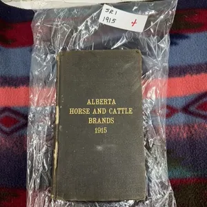 Alberta horse and cattle brands, 1915