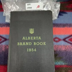 Alberta brand book 1954