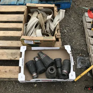 Firehose and Assorted Akromatic Fire Hose Nozzles
 UNRESERVED