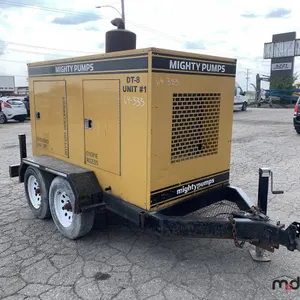 T/A Mighty Pumps DT-8 CAT Pump Trailer
 UNRESERVED