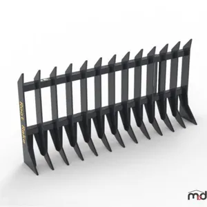 Landhonor RTR-12-72W Root Rake Skid Steer Attachment
 UNRESERVED