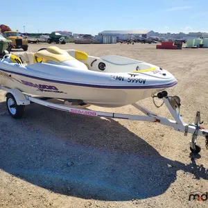 1996 Sea-Doo Speedster 16' Boat w/ Homebuilt Boat Trailer (Non-Runner)
 UNRESERVED