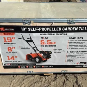 TMG StanForge-GT19  19" Self-Propelled Garden Tiller, F35