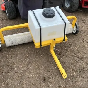 Roller style driftless lawn chemical applicator, F89