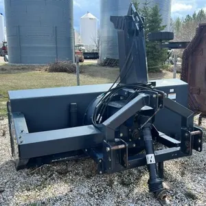 9’ Everest 6108 3pt dbl auger snowblower, S/N 60129076