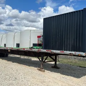 1998,  48’ Lode King t/a high boy flat deck trailer, VIN: 2LDPF4821WA029367, Owner: Estate of Gilles M Raynaud, Seller: Fraser Auction _______________