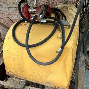 Westeel skid tank w/ Fill Rite 15gpm 12V pump, (F)