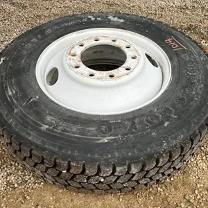 Like New Firestone 11R24.5 truck tire on rim