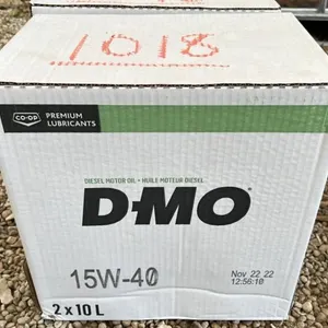 Case of (2) 10L DMO15W40 motor oil