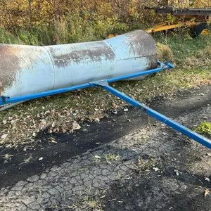 10’ metal swath roller